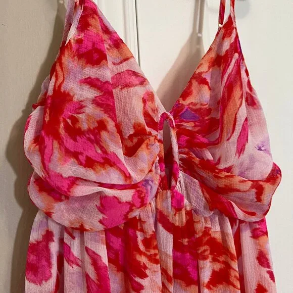 MISA Los Angeles Indira Floral Sleeveless Romper, S - Picture 9 of 11